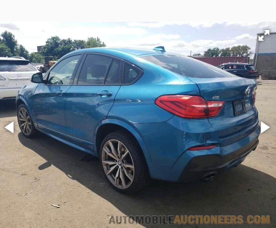 BMW X4 2018 Blue vin: 5UXXW7C55J0W64016